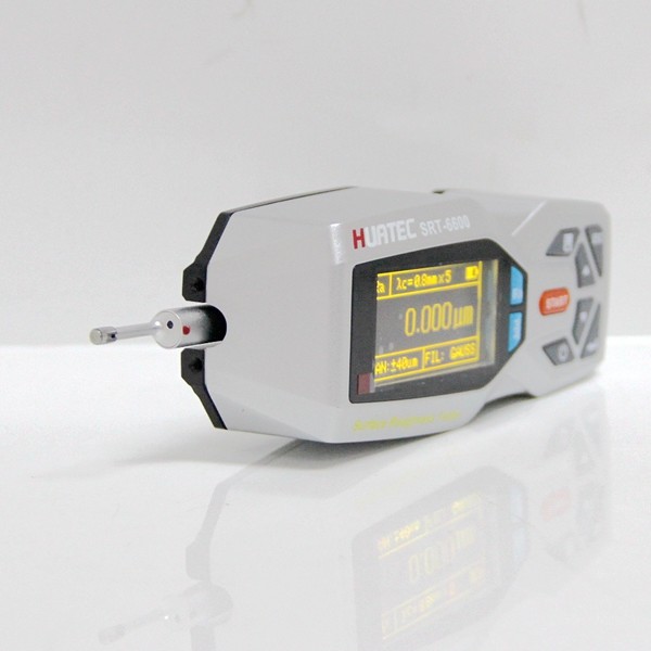 SRT-6600 Handheld Surface Roughness Tester 160μm Range Rechargeable Portable Surface Profile Measuring Device