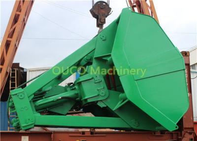 Two Ropes Clamshell Grab Bucket For Loading / Unloading Scrap Materials
