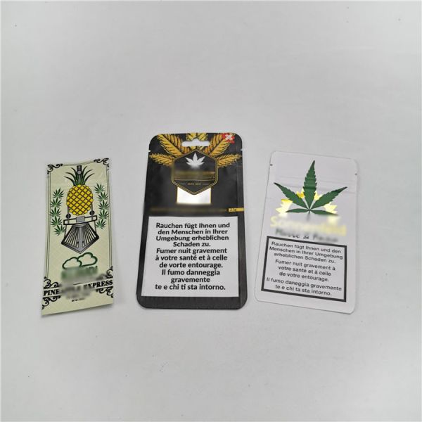 Мешки Холограм пластиковые упаковывая доказательство запаха печений засорителя мальчика джунглей алюминиевой фольги