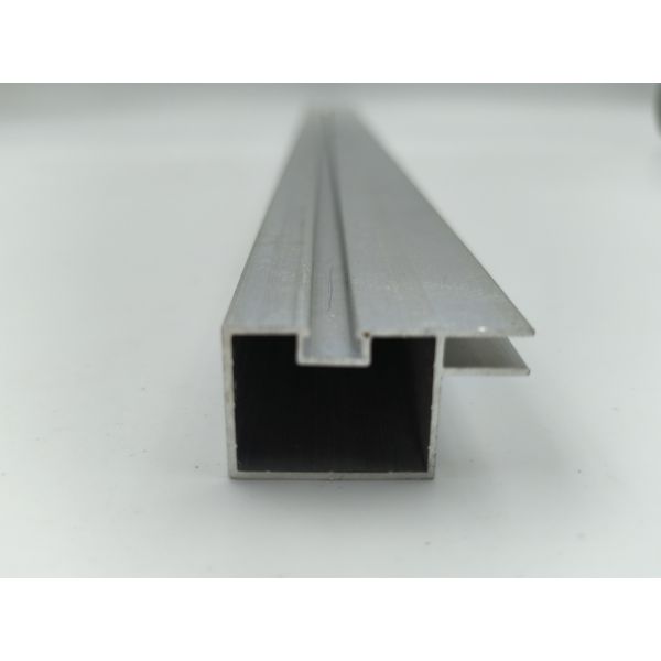 6000 series aluminum profiles, with sandblasting and anodizing treatment and cutting services