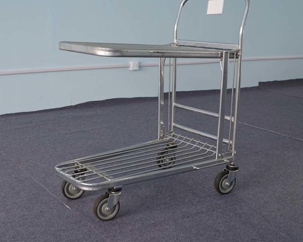 O tipo forte de Plateform do trole da logística do quadro galvanizou a terminação