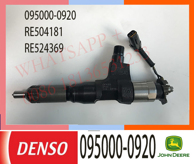 Инжектор общего рельса DENSO 095000-0920 23670-30020 23670-39025 23670-39026 RE504181 RE524369