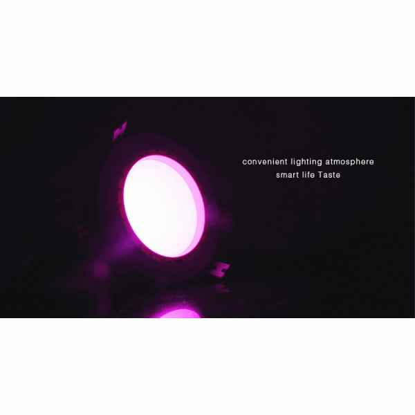 Milight Wifi 12W RGBW LED Downlight 2.4G RF remote RGBW All in one Lamp LED Ceiling Light with IOS Android APP