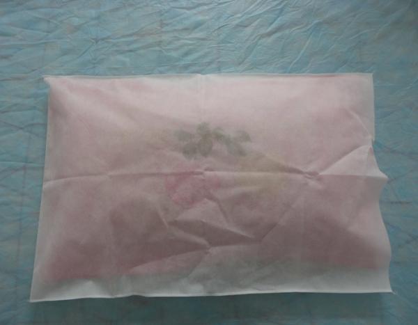 Non Woven 20gsm Disposable Bed Protection Pillow Case Durable Pillow Cover