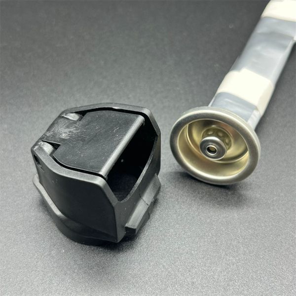 Durable Female Pepper Spray Baton Valve Cap for Enhanced Self-Defense - Ideal for Personal Protection Scenarios
