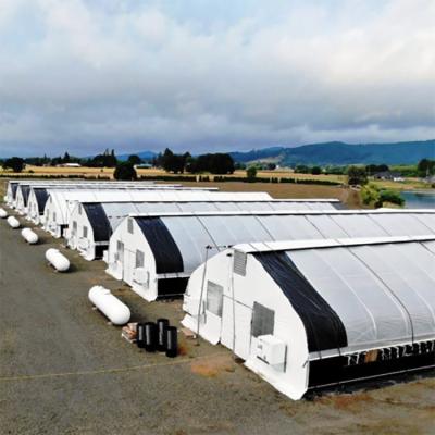 220V 50Hz Control System Auto Light Dep Greenhouse For Herbs