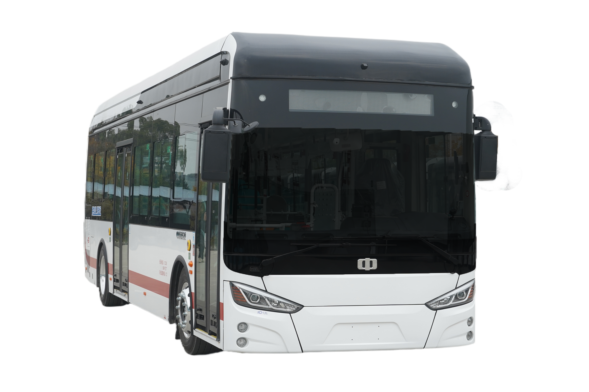 12m Pure Electric City Bus - 46 Seats, 350kWh Battery, 280-650km Range