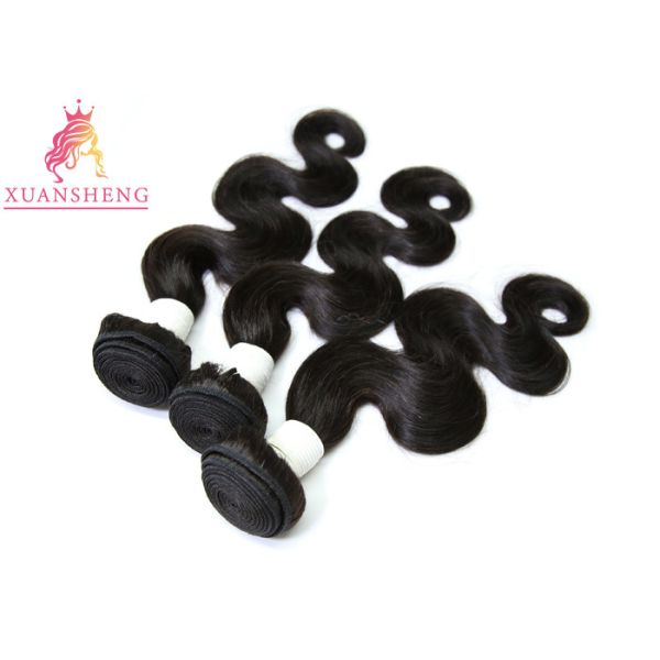 100% Peruvian Virgin Remy Hair Body Wave Extensions No Shedding And No Tangle