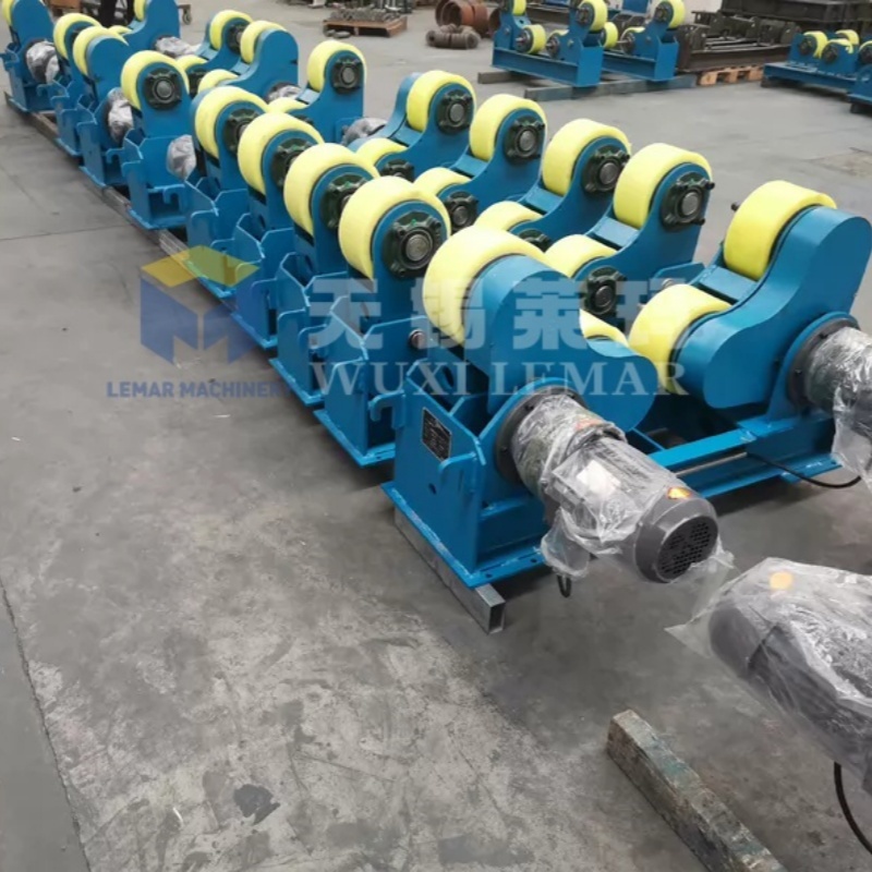 20 Ton Welding Rotator, Self-Aligning Welding Roller Bed for Tank, Pipe & Vessel Welding