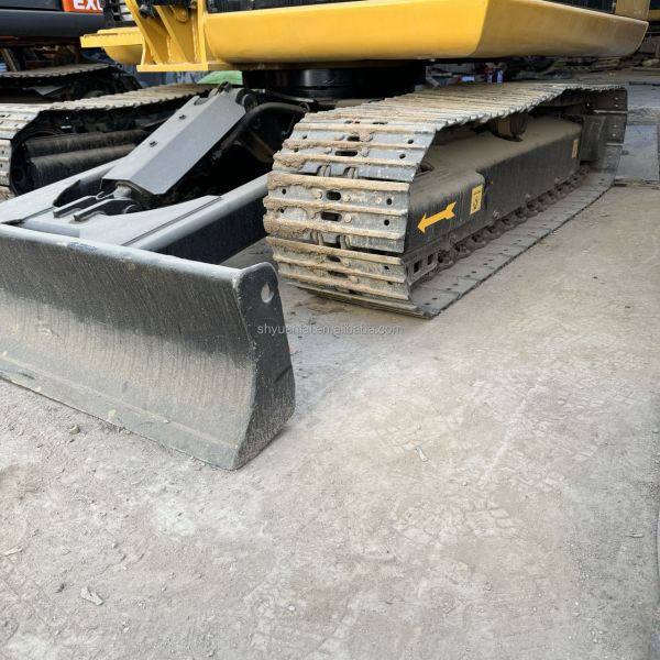 Excavatrice à cylindre hydraulique d'origine utilisée CAT306-E2 avec conception en acier souple