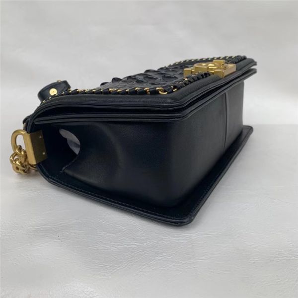 Authentic Crocodile Skin Women Gold Chain Purse Genuine Alligator Leather Lady Small Handbag Female Cross Shoulder Bag