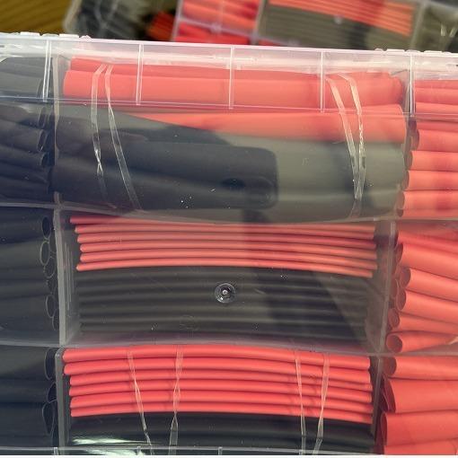 3x Dual Wall Heat Shrink Tube Halogen Free 12.7mm Red Tubing