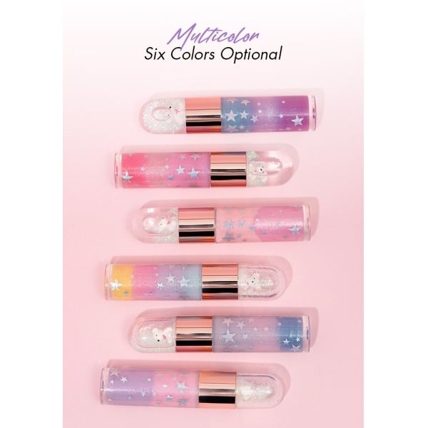 5.8ml Fruity Fragrance Layered Kids Lip Gloss Essence Shimmer Lip Gloss