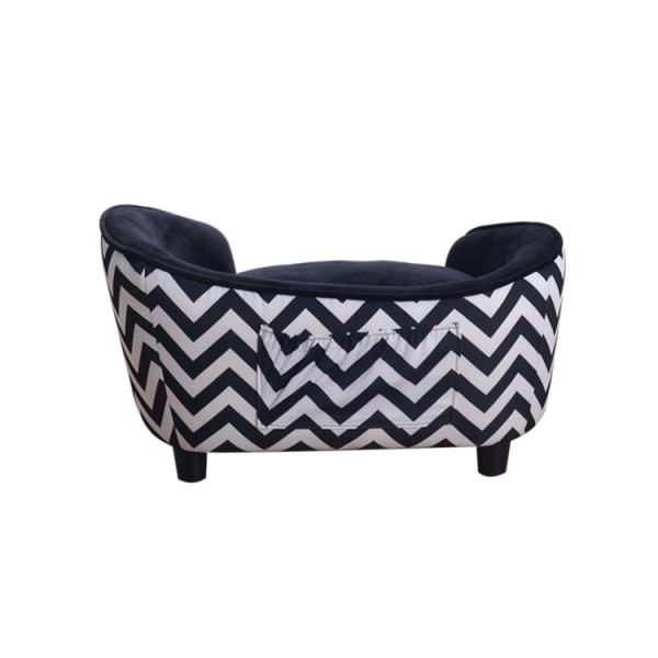 Cama luxuosa fantástica do antro do animal de estimação, tamanho 68,5 * 40,5 * 40,5 Cm da cama do cão do estilo do sofá
