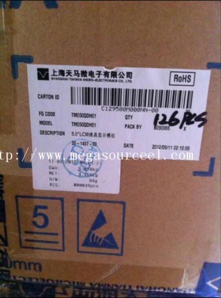 500:1 (Typ.) 640(RGB)×480  TIANMA  panel  5 inch LCD Panel Types for TM050ODH01
