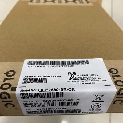 SÊNIOR portuário de PCIe Gen3 X8 do adaptador de Qlogic QLE2690 16Gb modo do LC do único FC HBA multi ótico