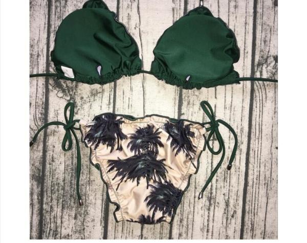 Sexy Leopard Bikinis 2018 Micro Bikini Push Up Thong Bikini High Cut swimsuit women Mini suit women swimsuit