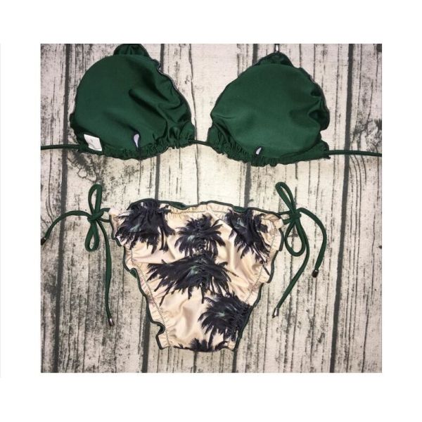 Sexy Leopard Bikinis 2018 Micro Bikini Push Up Thong Bikini High Cut swimsuit women Mini suit women swimsuit