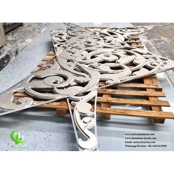 10mm Perforated Laser Cut Aluminum Screen - Industrial-Grade Customizable Design Decorative Panel