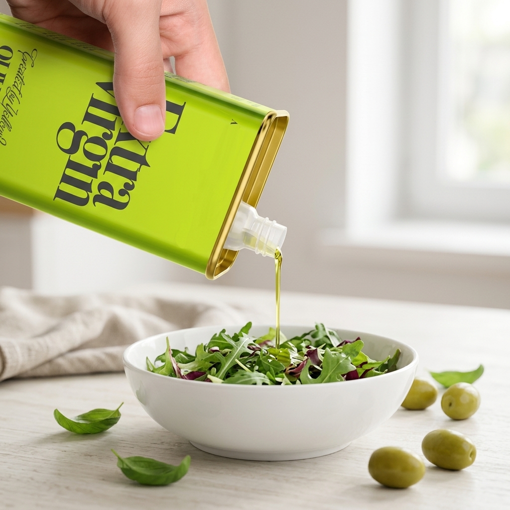DADI 1L ,5LFood Grade extra Virgin Olive Oil Tinplate Packaging Cooking Oil Can