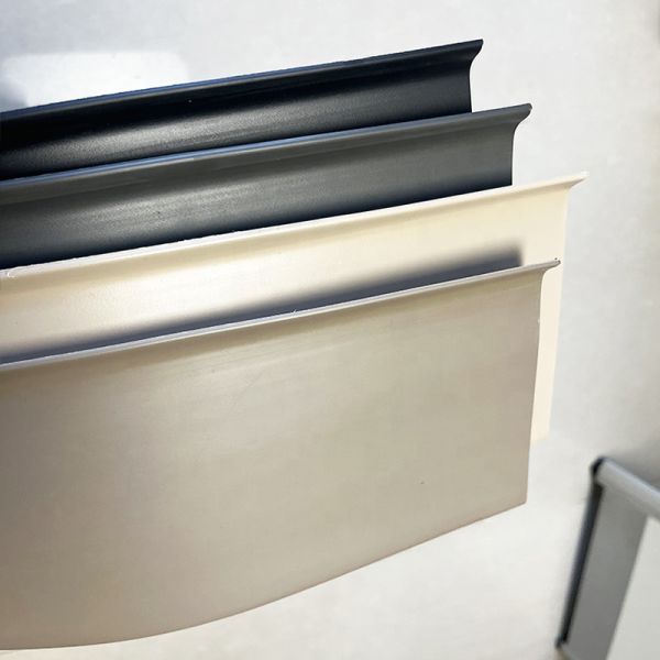 Flexible Waterproof PVC Baseboard Moulding with Payment Term 30% Deposit 70% Balance