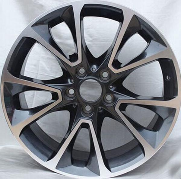 Car Rims Made Of 6061-T6 Aluminum Alloy  With 5x120 For BMW X5/ Black Mahcined 18 Inch Alloy RIms Produced On SAJ J2530