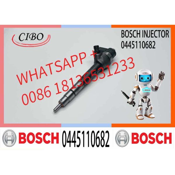 High Quality New 0445110682 Common Rail Injector Nozzle Professional Service Diesel Compatible for Fiat Jeep Renegade 2.0 Jeep
