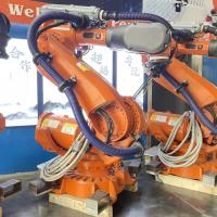 Braço 6640-235/2.55 do robô da segunda mão ABB para a soldadura de ponto que segura Palletizing