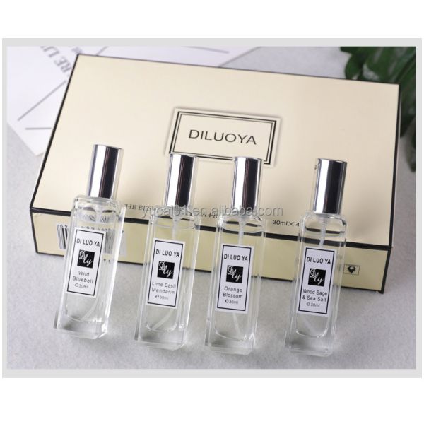 Floral Scent French Niche Perfume Set for Women 30ml Eau de Toilette Long Lasting