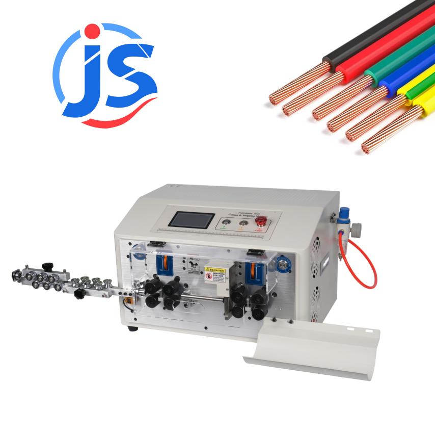 Lift the Wheel, Touch Screen, Eight Wheels 25 square Meter Wire Stripping Machine BV Single Strand Wire Cutting 6 square Meters