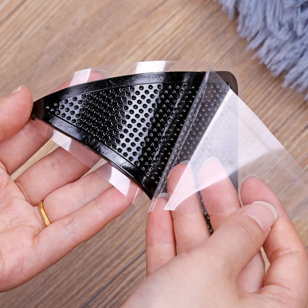 Carpet Dots Anti Slip Rug Pad Gripper Rug Pad Gripper Bathroom Household Carpet Reusable Slip-resistant Adhesive Non-slip Mat