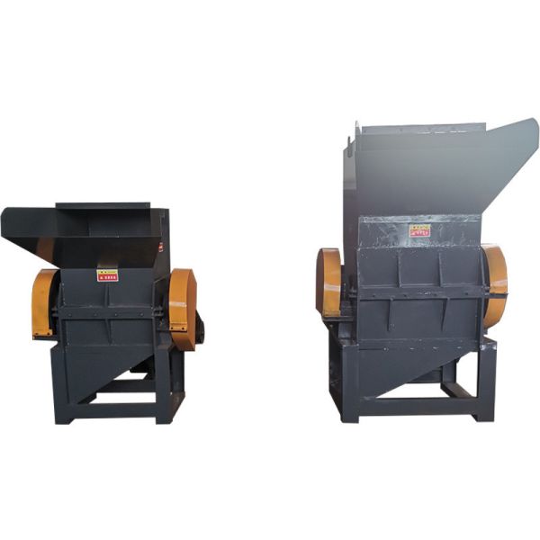 Solid Knife Roller Plastic Straw Lunch Box Flowerpots Crusher Machine with Flat