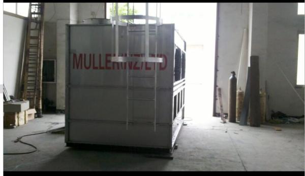 Industry Square Type Closed Loop Cooling Tower With CHINT Electric Control Cabinet