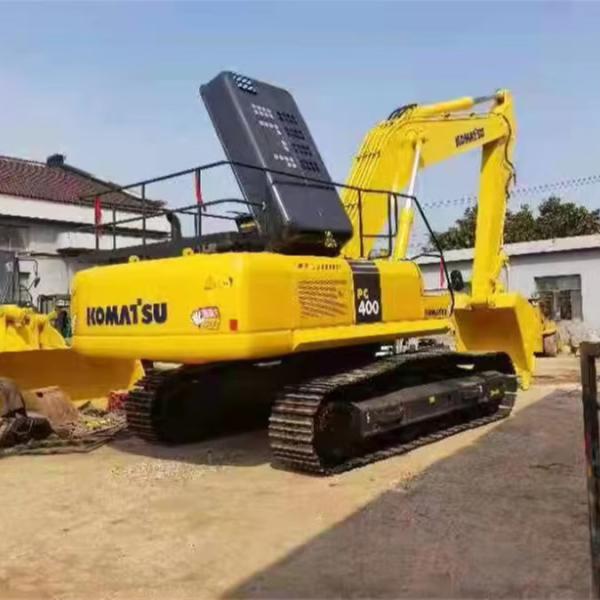 Excavadora hidráulica de 40 toneladas Usada Komatsu Pc400 Excavadora de rastreamento para venda