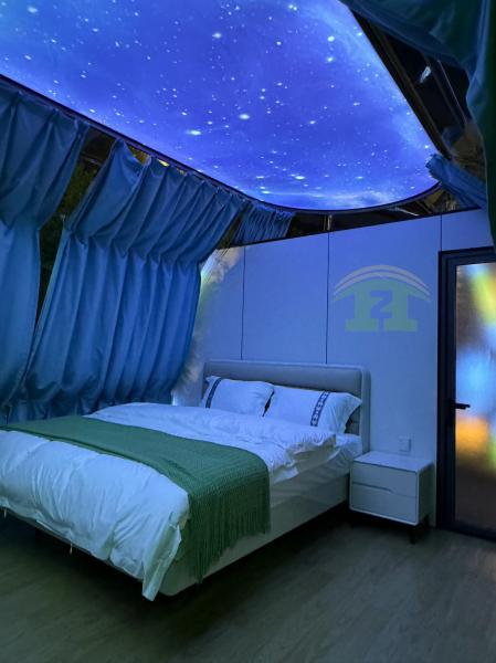 High Quality Dome House Luxurious Green Houses Modern Design PC Material Prefab House for Outdoor Camping Hotel