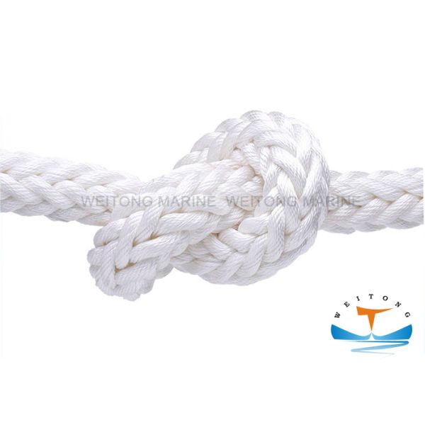 Customized Double Braided Mooring Rope Red , Green , Yellow Color