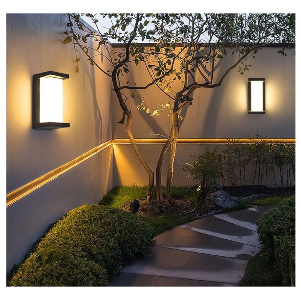 Waterproof balcony exterior wall light LED outdoor simple single head wall light hotel aisle corridor wall lamp wholesal