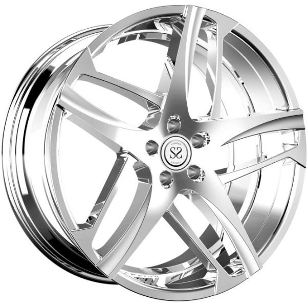 19 часть хрома 5*120 стороны машины дюйма черная 1 выковала оправу колес гонок