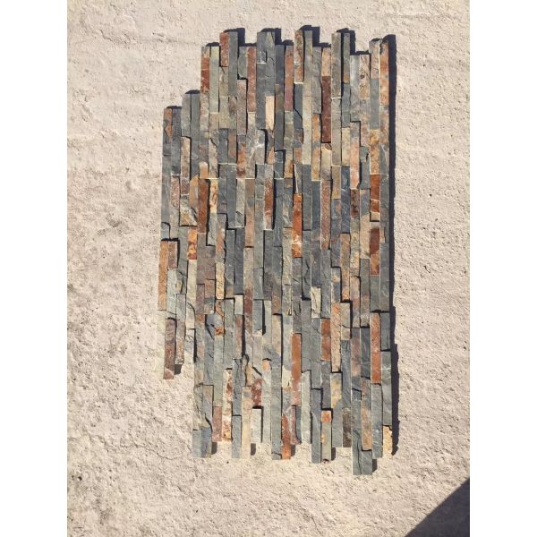 Culture stone natural slate sawn cut split China 30x30cm 40x25cm 60x25cm