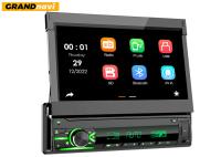 Unité de tête de voiture Android rétractable de 7 pouces