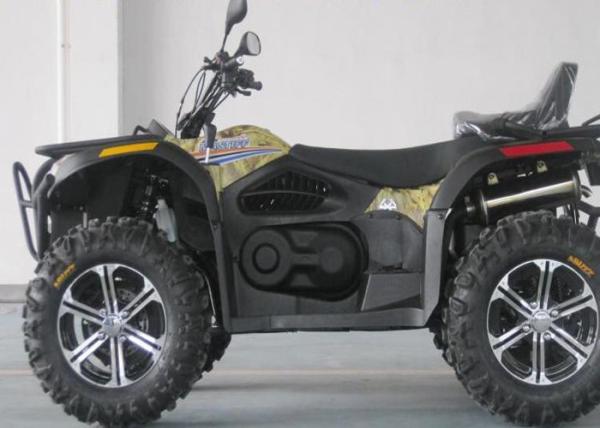Liquid Cooled Single Cylinder Sport Utility Atv , 500cc Two Seater Atv With Plow