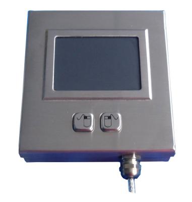 Resista ao Touchpad industrial móvel do metal da prova com os 2 botões do rato para a estrada de ferro