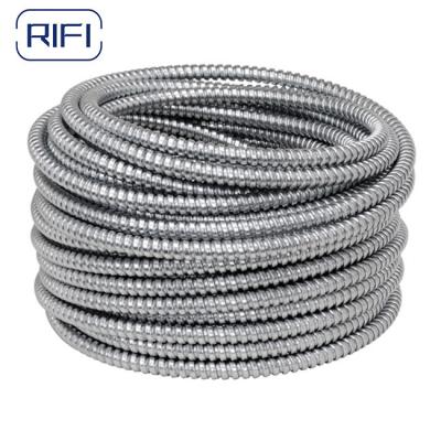 Conduto de aço flexível galvanizado Tubos de metal galvanizados Matal Conduto flexível