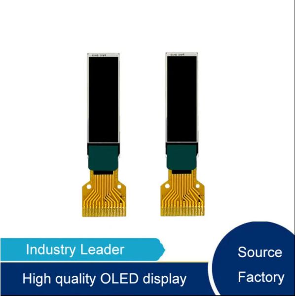 0.63 дюймовый крошечный микро OLED дисплей Прозрачный 120X28 разрешение Мини размер