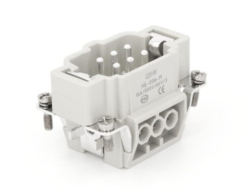 6Pins 16A HanB Heavy Duty Connector
