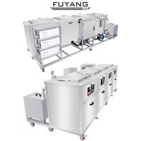 líquido de limpeza ultrassônico automotivo do tanque de 61L FUYANG 40KHz quatro para as peças do motor de automóveis