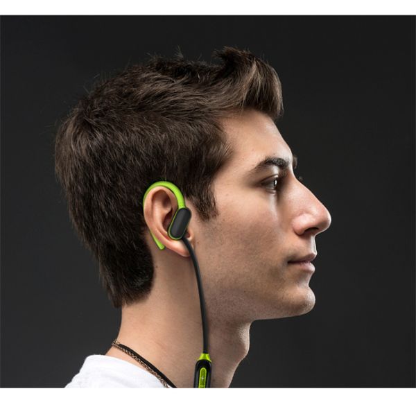 OEM AAA Sports Bluetooth Earbuds With Earhook 55cm Cord Length