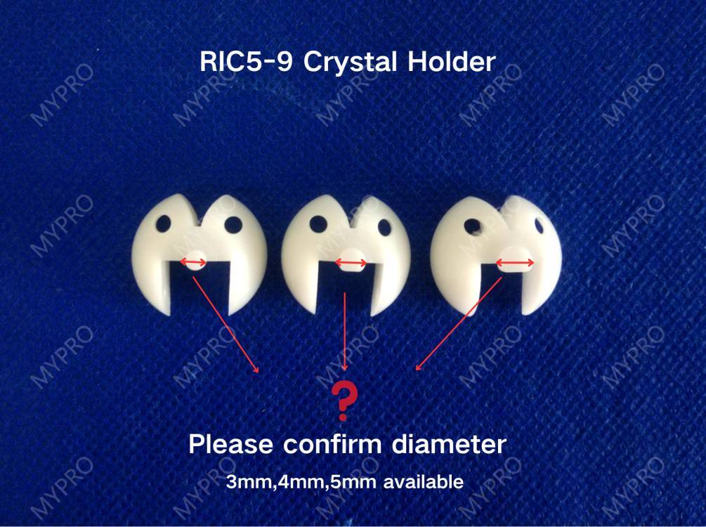 GE RIC5-9 Ultrasound Probe Crystal Holder for 3D 4D Imaging Compatible Transducer Repair with Medical Diagnosis Function