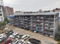 Estacionamento hidráulico de vários níveis