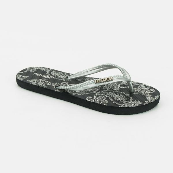 36EU Ladies Beach Flip Flops , PE Sole Flat Thong Sandal